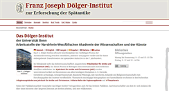 Desktop Screenshot of antike-und-christentum.de